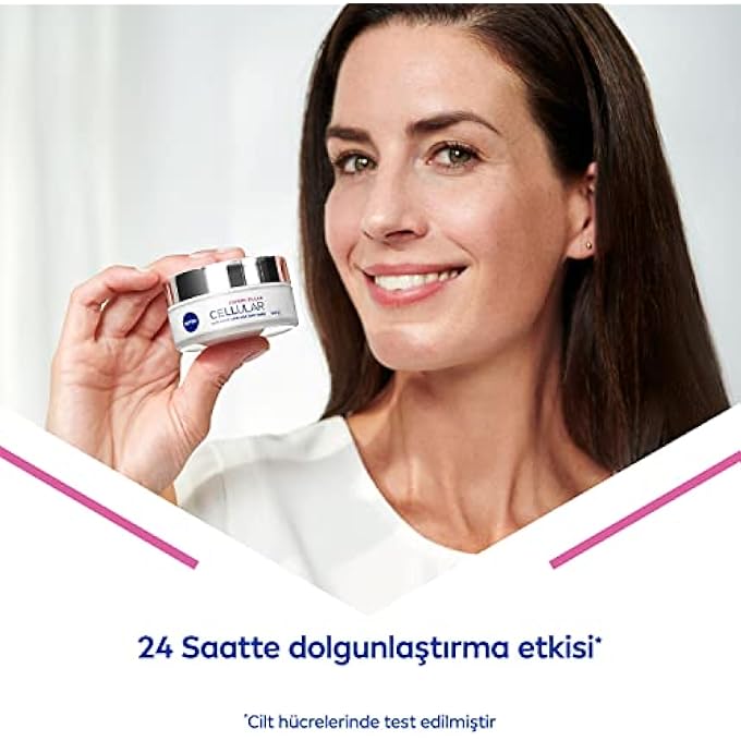 Nivea HYALURON CELLULAR FILLER DAY FACE CREAM SPF 15 50ML - Image 3